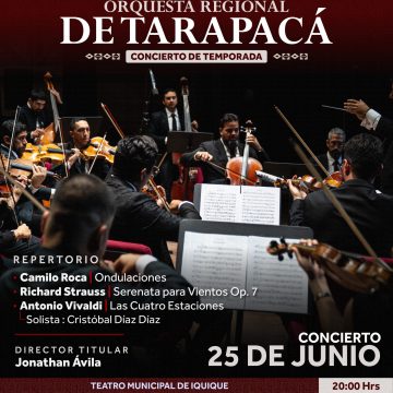 25_junio_concierto_orquesta_regional_tarapaca 25 de junio: Concierto de Temporada | Orquesta Regional de Tarapacá