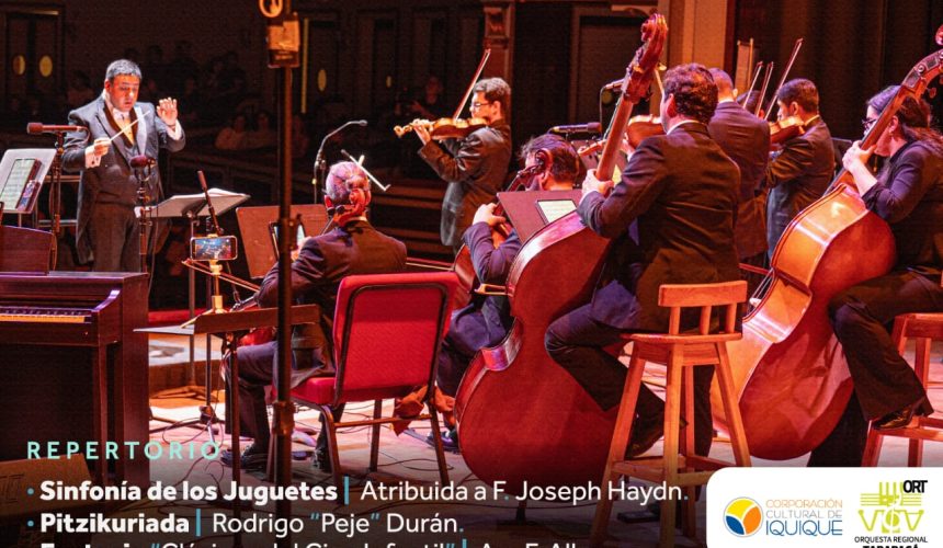 14 de agosto: Concierto Educacional | Orquesta Regional de Tarapacá