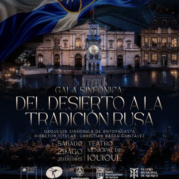 OS Antofagasta 29 de agosto 2026 29 de agosto: Gala Sinfónica | Orquesta Sinfónica de Antofagasta