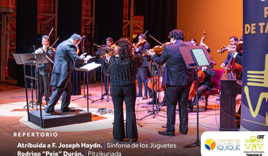 2 de octubre: Ensamble de Cuerdas de la Orquesta Regional de Tarapacá ofrecerá concierto educacional